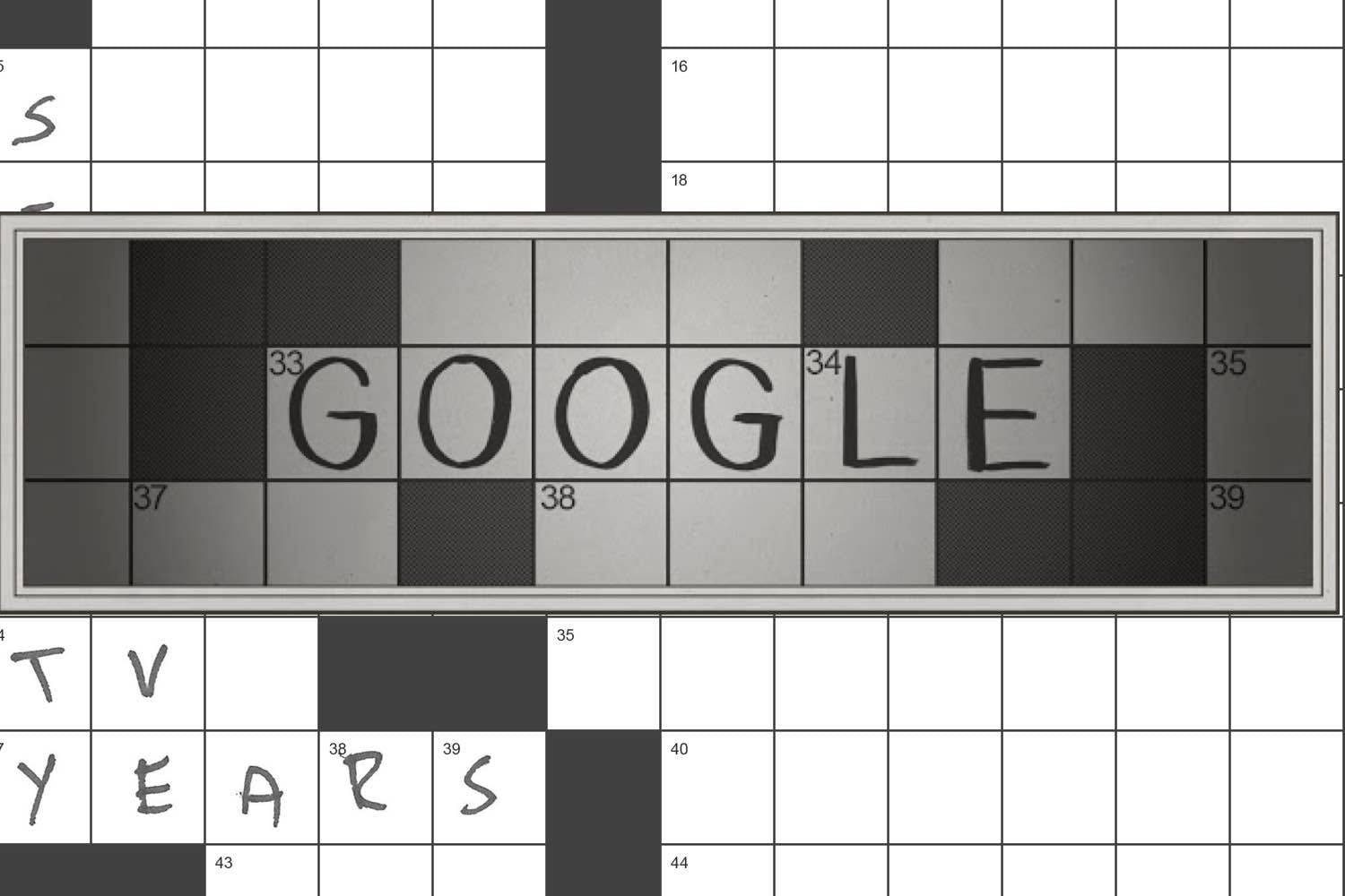 Crosswords Online Google Crucigramas Marketing Branding